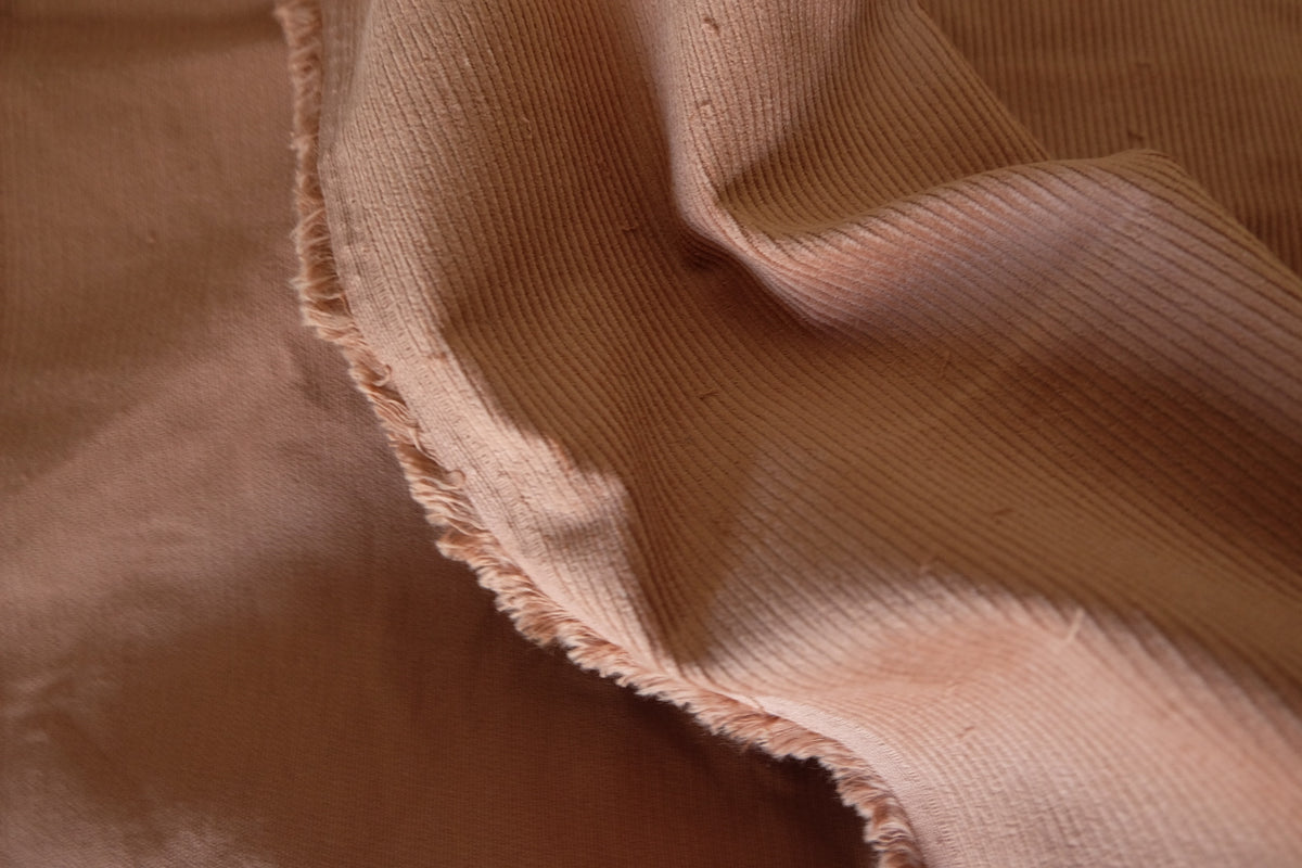 Warm Caramel – Soft Cotton Corduroy Fabric | 2 Yards