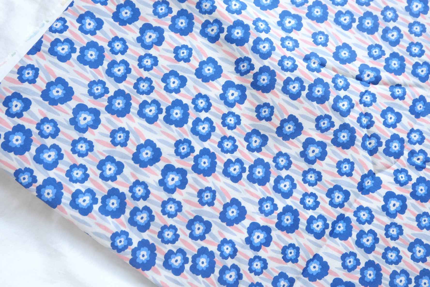 Double-Border Embroidered Cotton Linen Nylon Fabric - 3.28 yd
