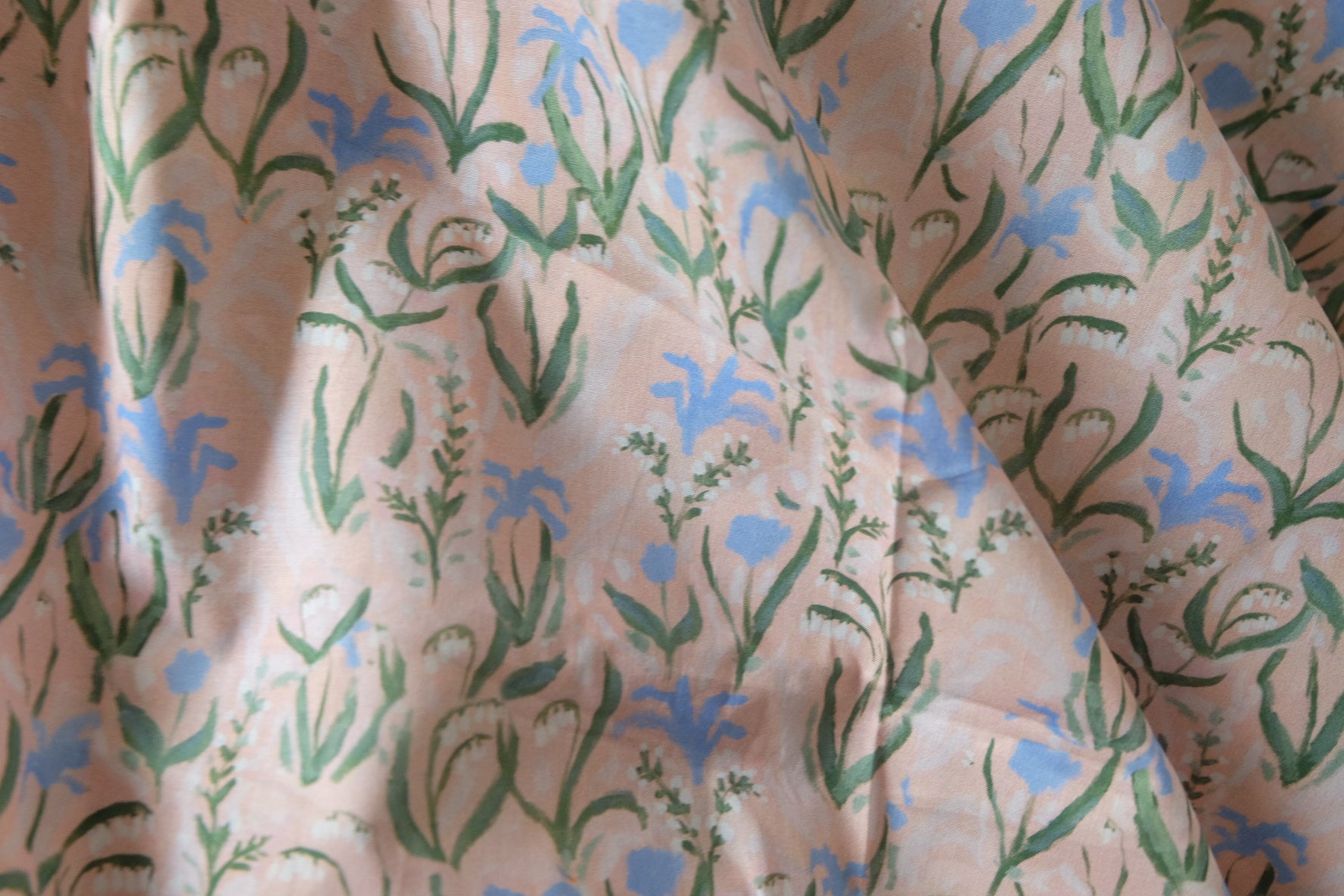Blush Meadow Floral Cotton Lawn – 3.83 yd