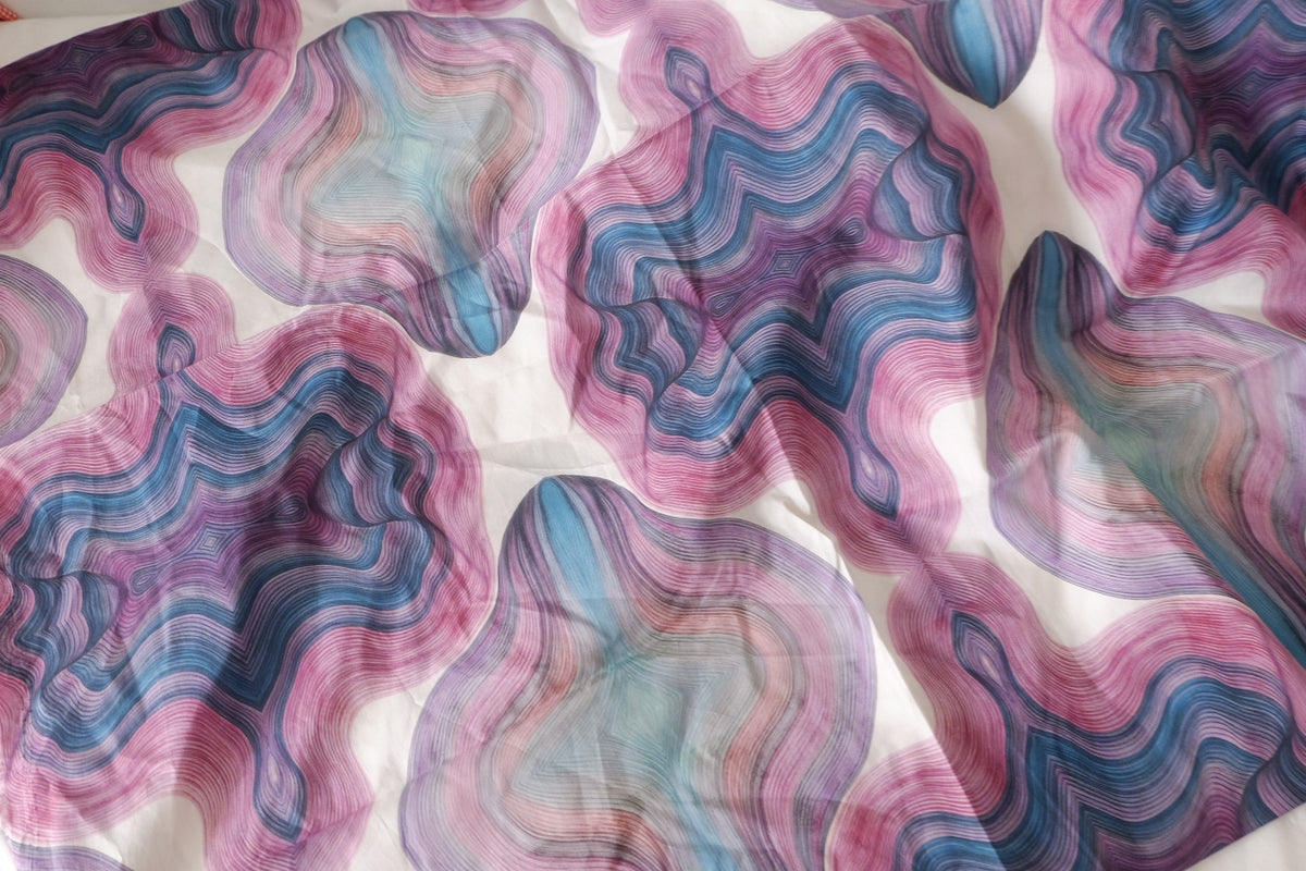 Ripple Bloom Cotton Lawn — 3.28 yd