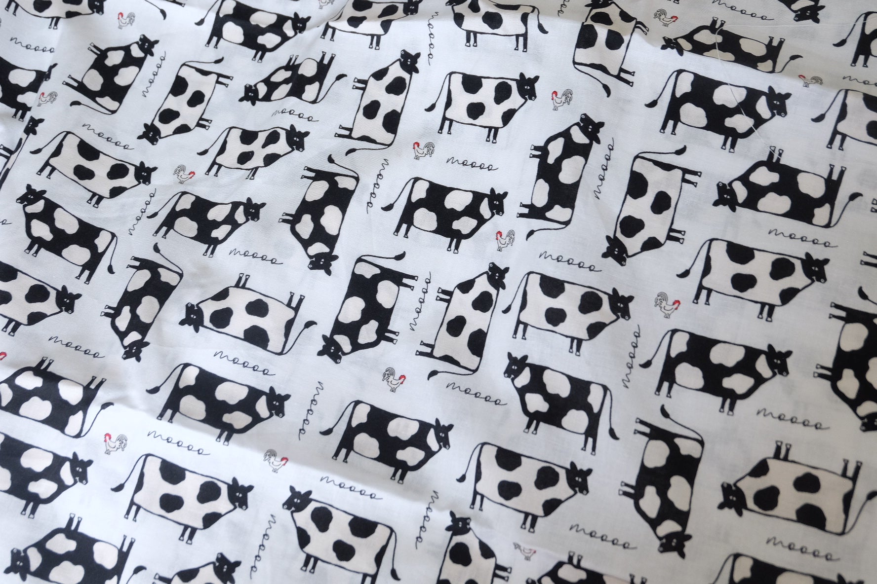Hobby Lobby Moo Cow Craft Fabric – 3.3 yd