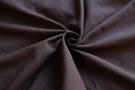 Cocoa Rose Cupro Cotton Linen Blend Fabric – 2.19 yd