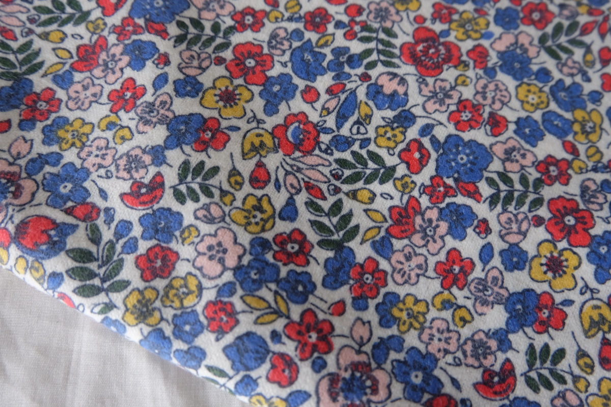 Colorful Meadow – Soft Brushed Cotton Fabric | 3.3 yards