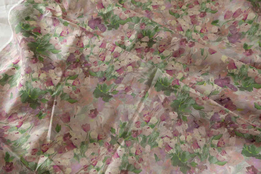 Watercolor Garden Cotton Poplin – 3.3 yd