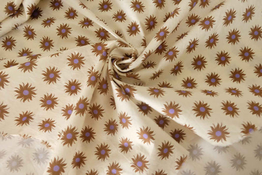 Retro Sun Cotton Poplin — 2.19 yd