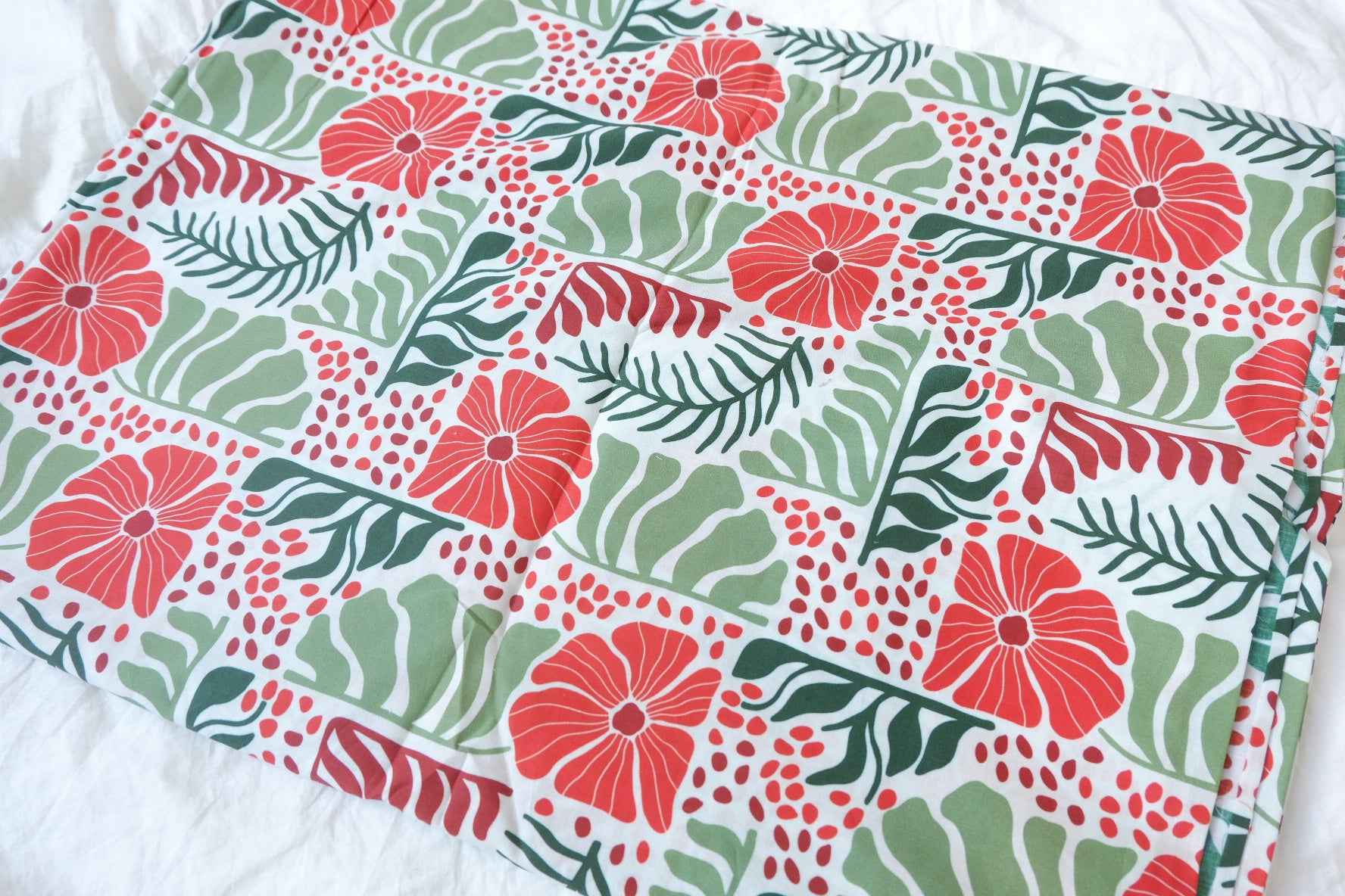 Graphic Garden Cotton Fabric — 3.28 yd