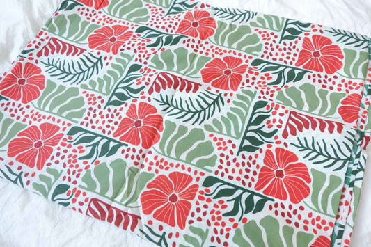 Graphic Garden Cotton Fabric — 3.28 yd