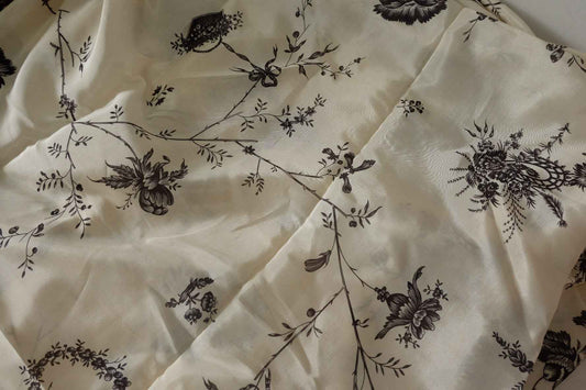 Ivory Botanical Cupro – 3.3 yd