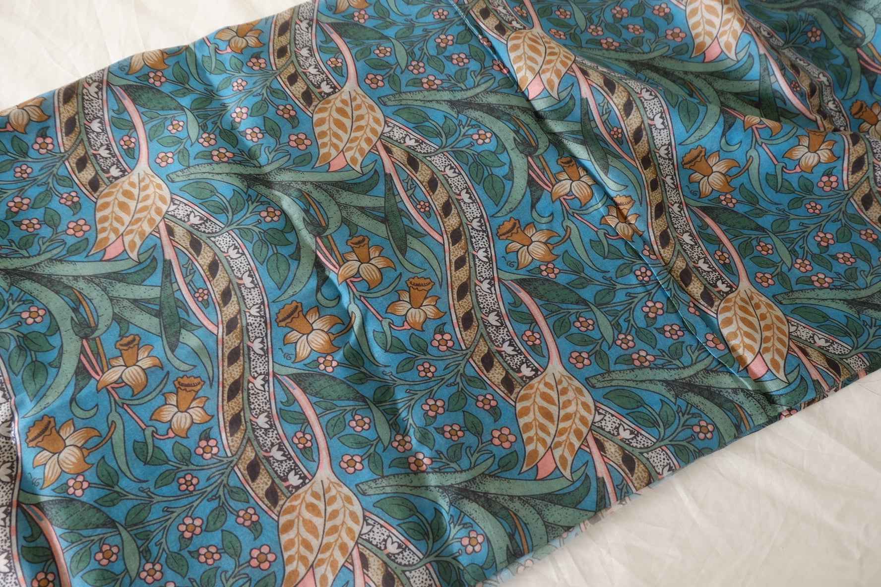 Botanical Tencel Ramie Print Fabric – 3.3 yd