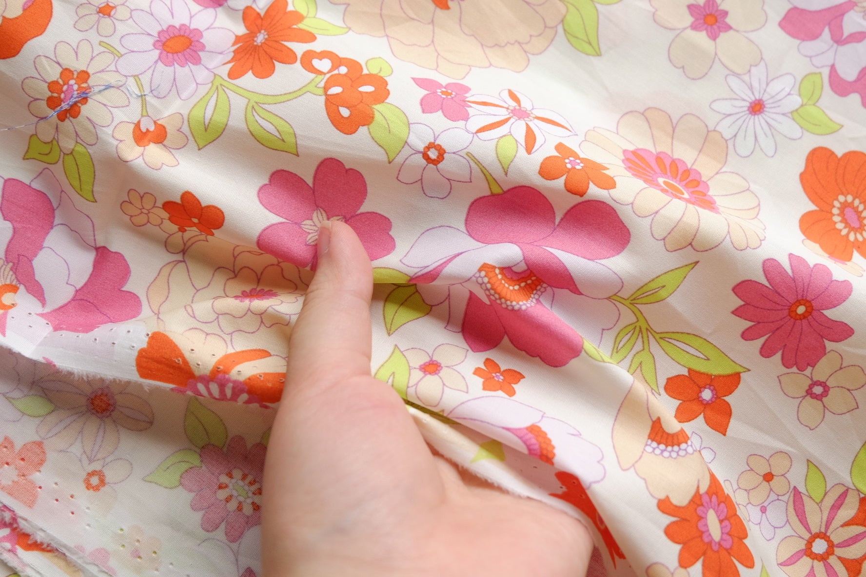 Retro Garden Cotton Poplin – 2.7 yd