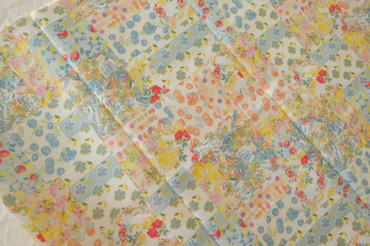 Patchwork Garden Cotton Sateen — 2.19 yd