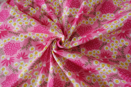 Happy Daisy Garden Cotton Poplin – 3.3 yd