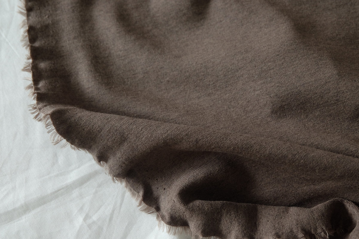 Soft Wool Cotton Stretch Jersey – 1.1 yd