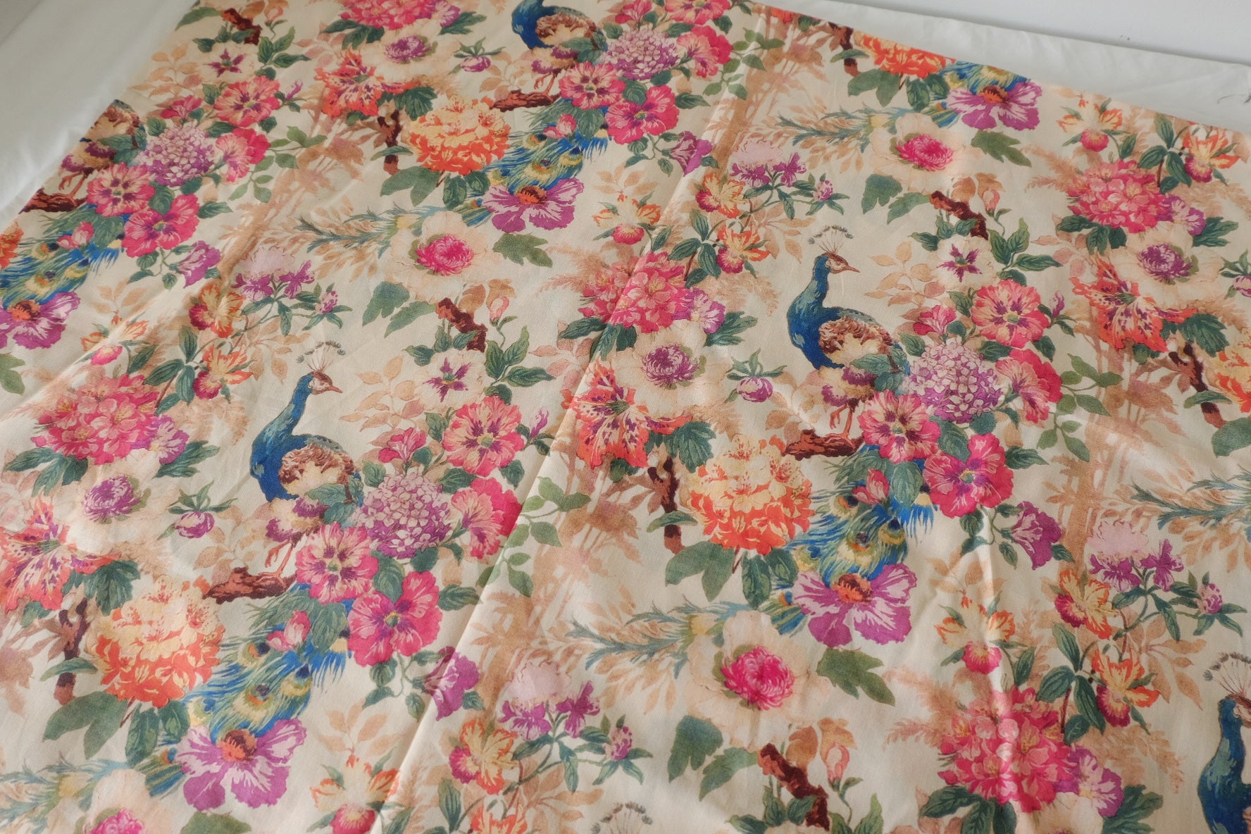 Peacock Garden Cotton – 2.7 yd