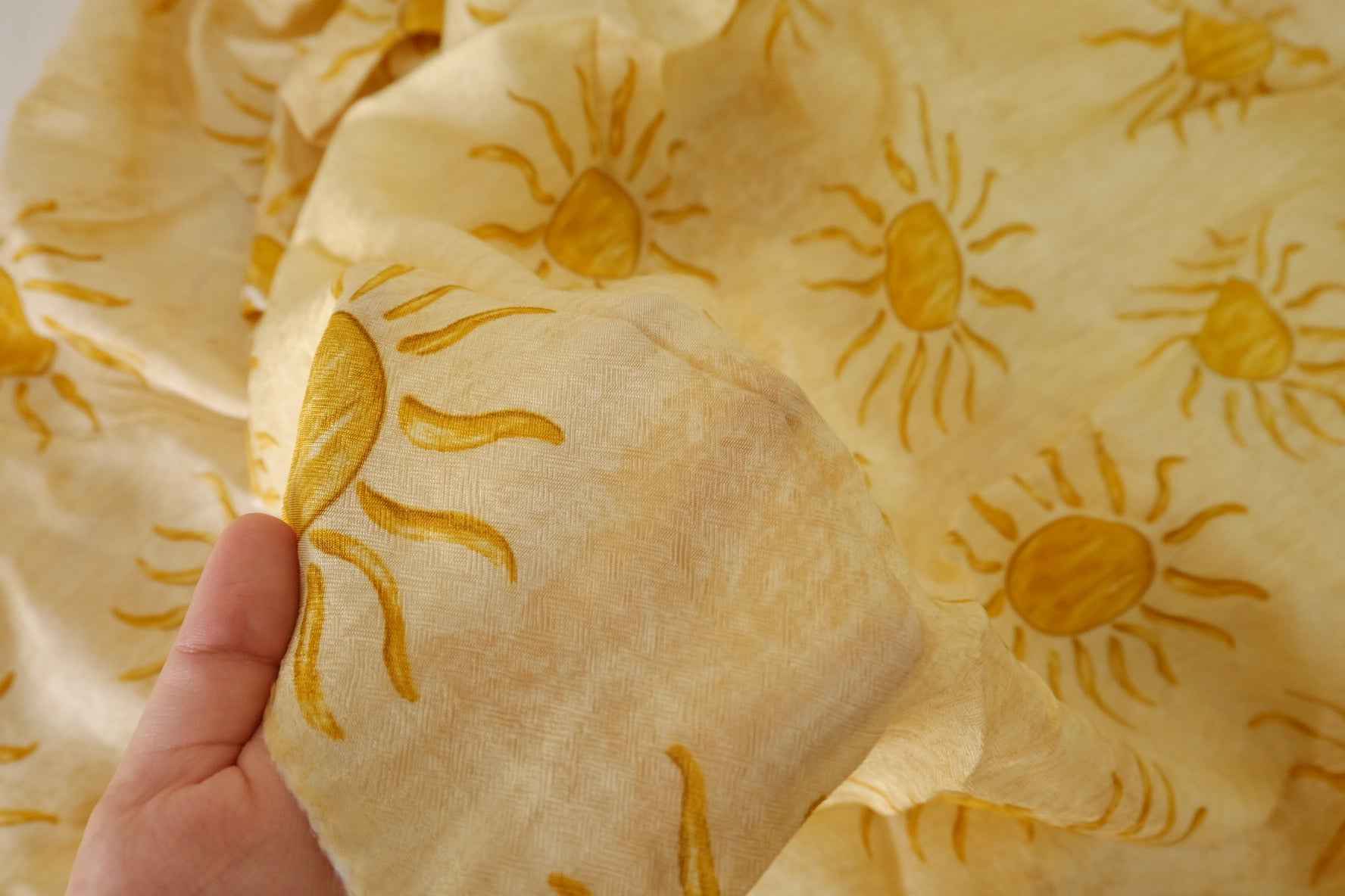 Golden Sun Jacquard Rayon – 1.6 yd
