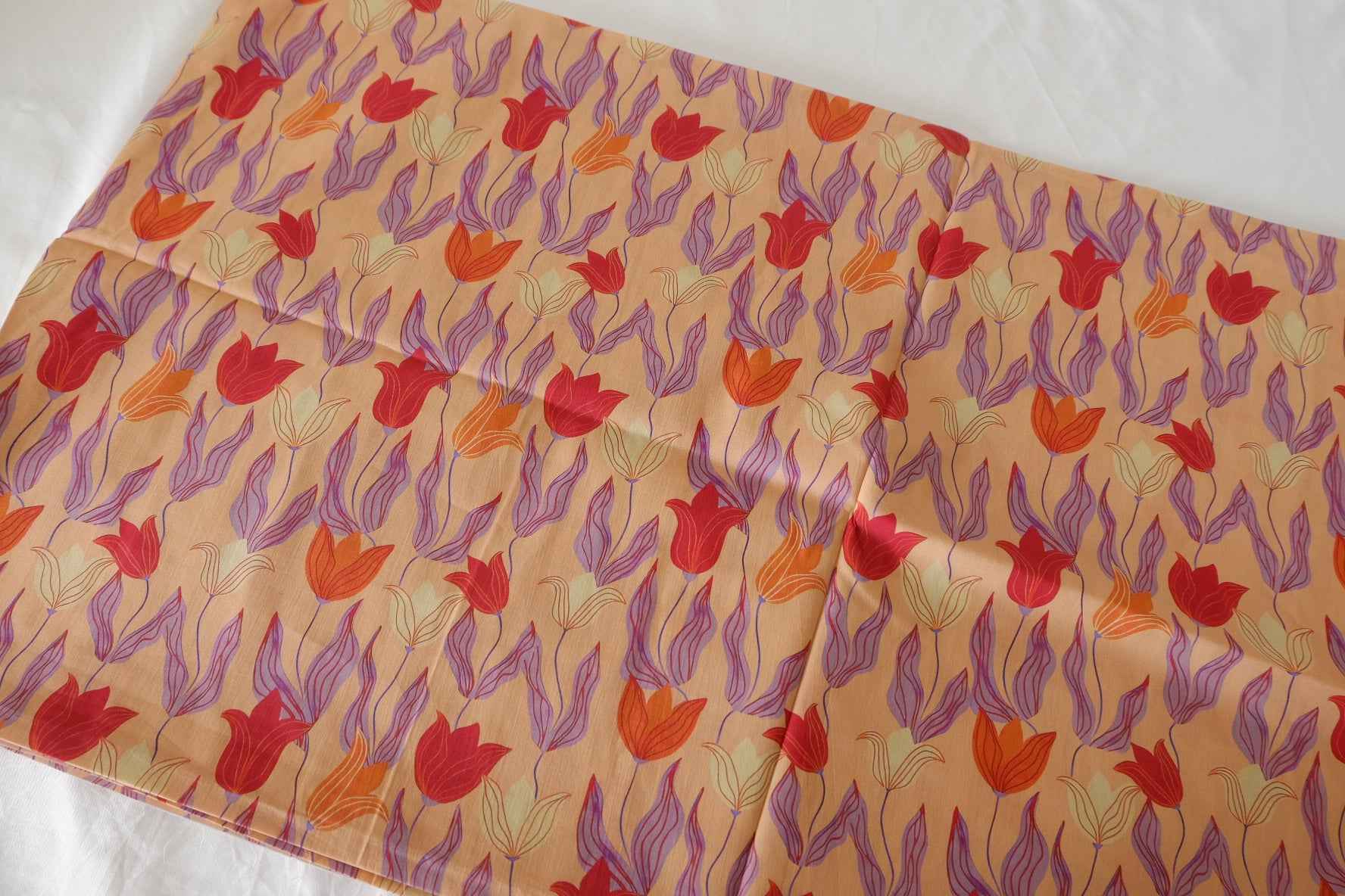 Tulip Garden Cotton Lawn Fabric – 3.3 yd