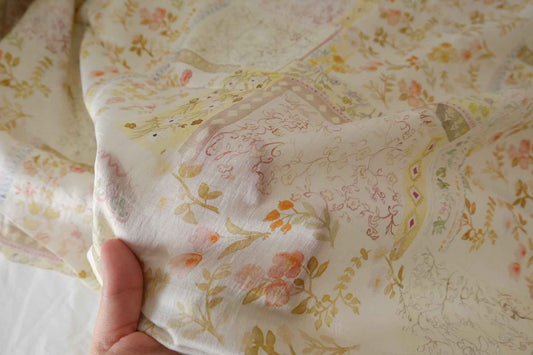 Soft Botanical Tencel Ramie Blend – 3.3 yd