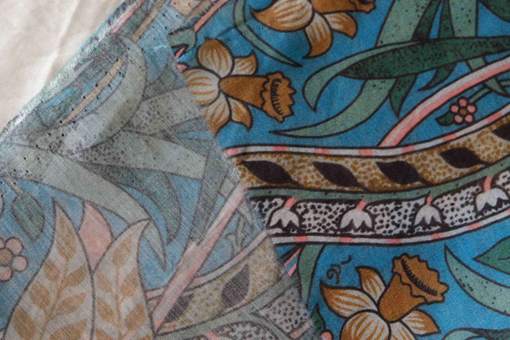 Botanical Tencel Ramie Print Fabric – 3.3 yd