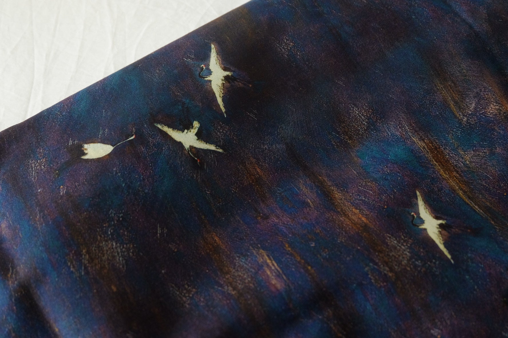 Twilight Birds 20s Cotton Fabric – 1.6 yd