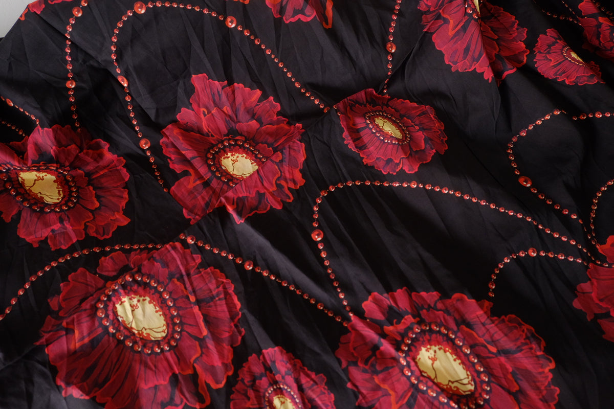 Ruby Garland Cotton Lawn — 3.28 yd