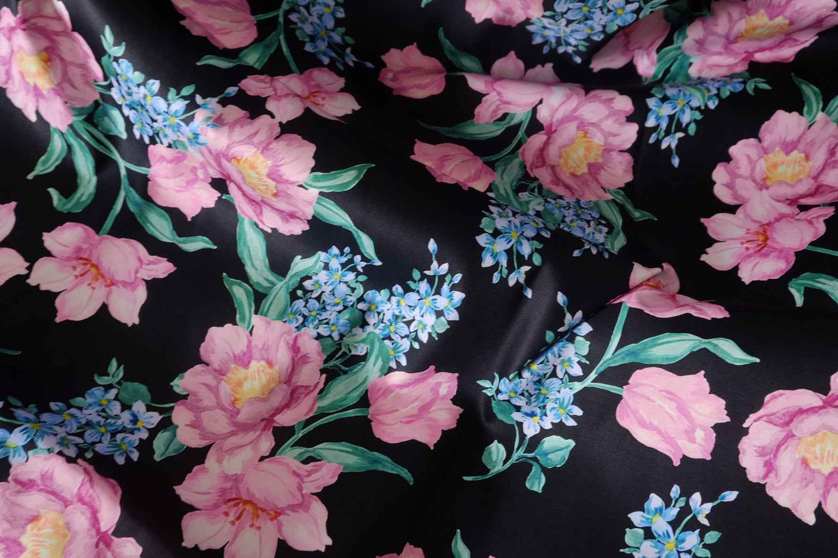 Vintage Peony Cotton Sateen — 2.19 yd