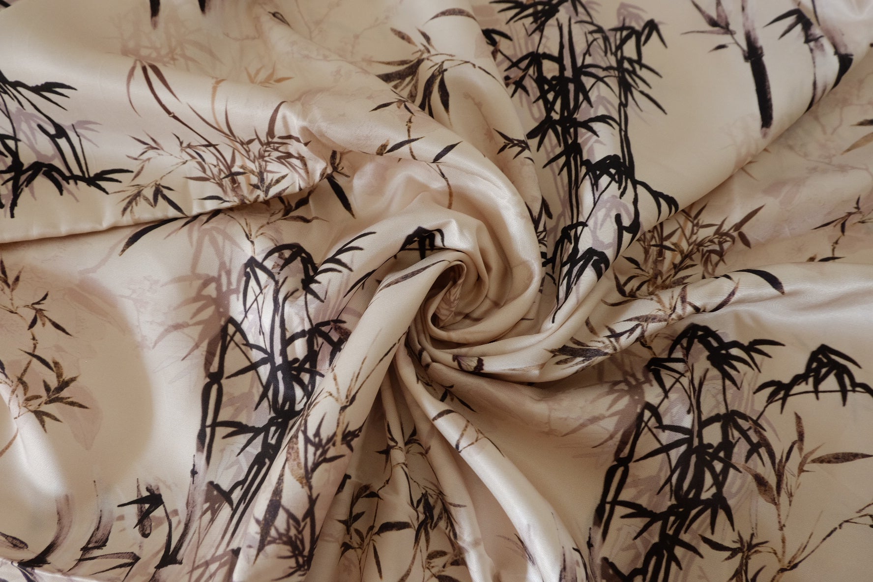 Ink Bamboo Silky Rayon Fabric – 3.3 yd