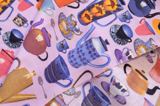 Teatime Print Cotton — 1.6 yd