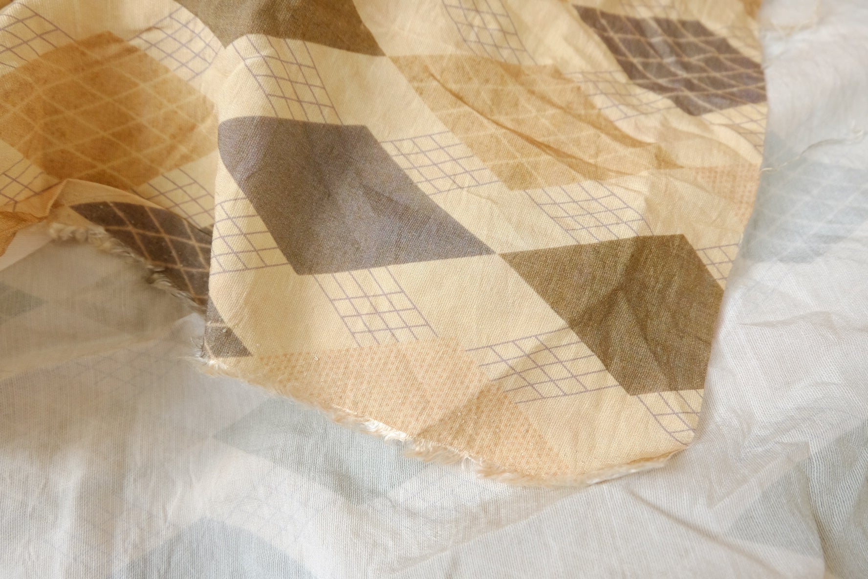 Muted Harlequin Lyocell, 2 Yards
