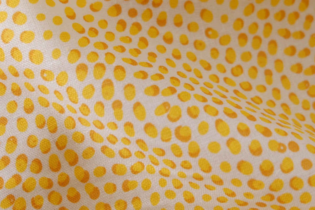 Golden Dot Linen Cotton – 1.6 yd