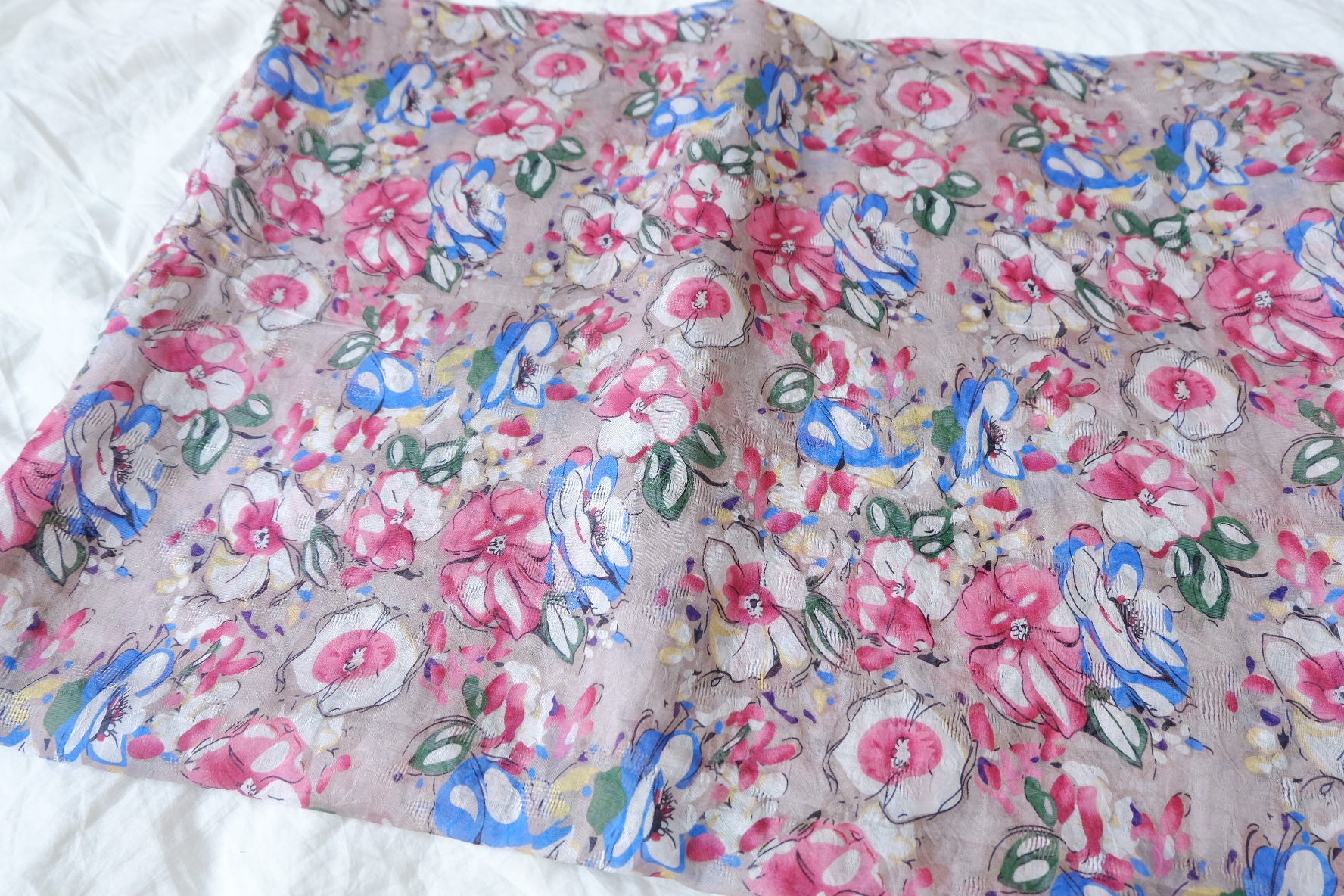 Jacquard Tencel Nylon with Cutwork Detail 2.2 Yards