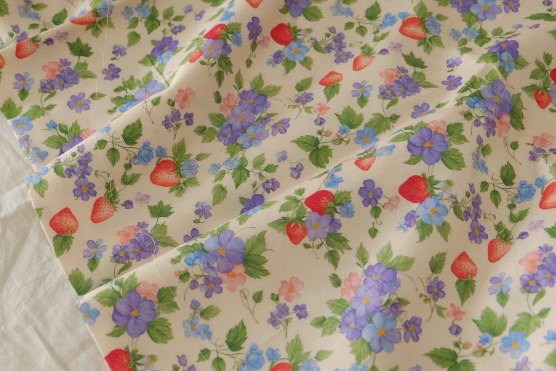 Strawberry Violet High-Density Cotton Sateen – 2.2 yd