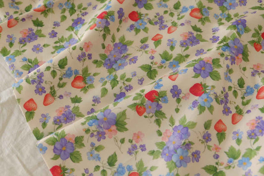 Strawberry Violet High-Density Cotton Sateen – 2.2 yd