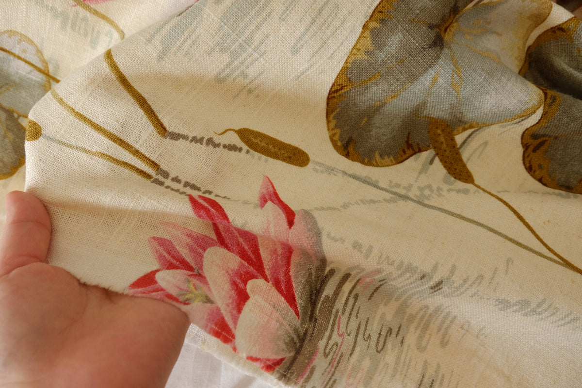 Lotus Pond Heavy Linen Blend – 1.6 yd