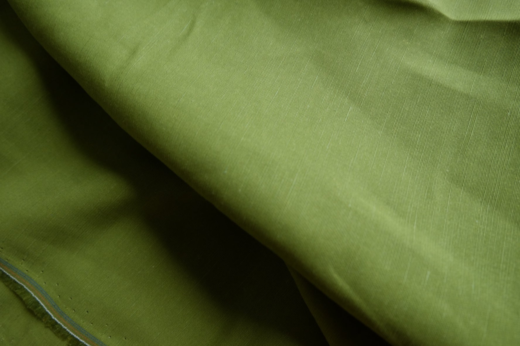 Olive Lyocell Linen Blend – 1.6 yd