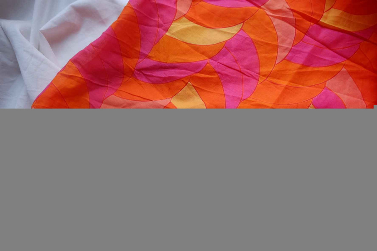 Sunset Wave Cotton Voile — 3.0 yd