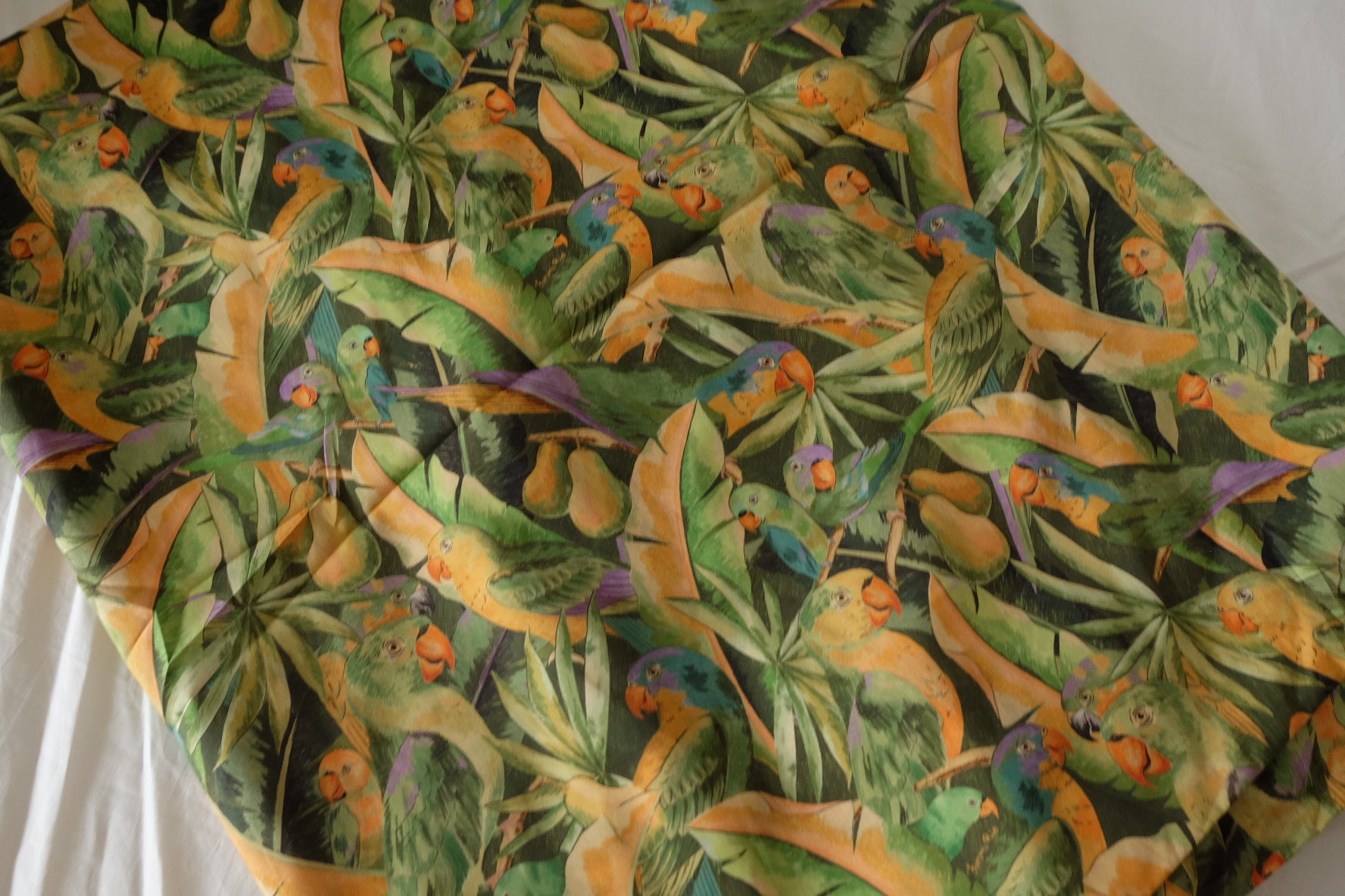 Farm Rio Tropical Parrot Cotton Lawn – 2.19 yd