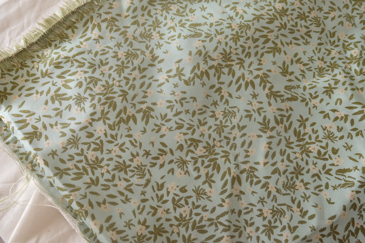 Sage Botanical Brocade – 2.7 yd