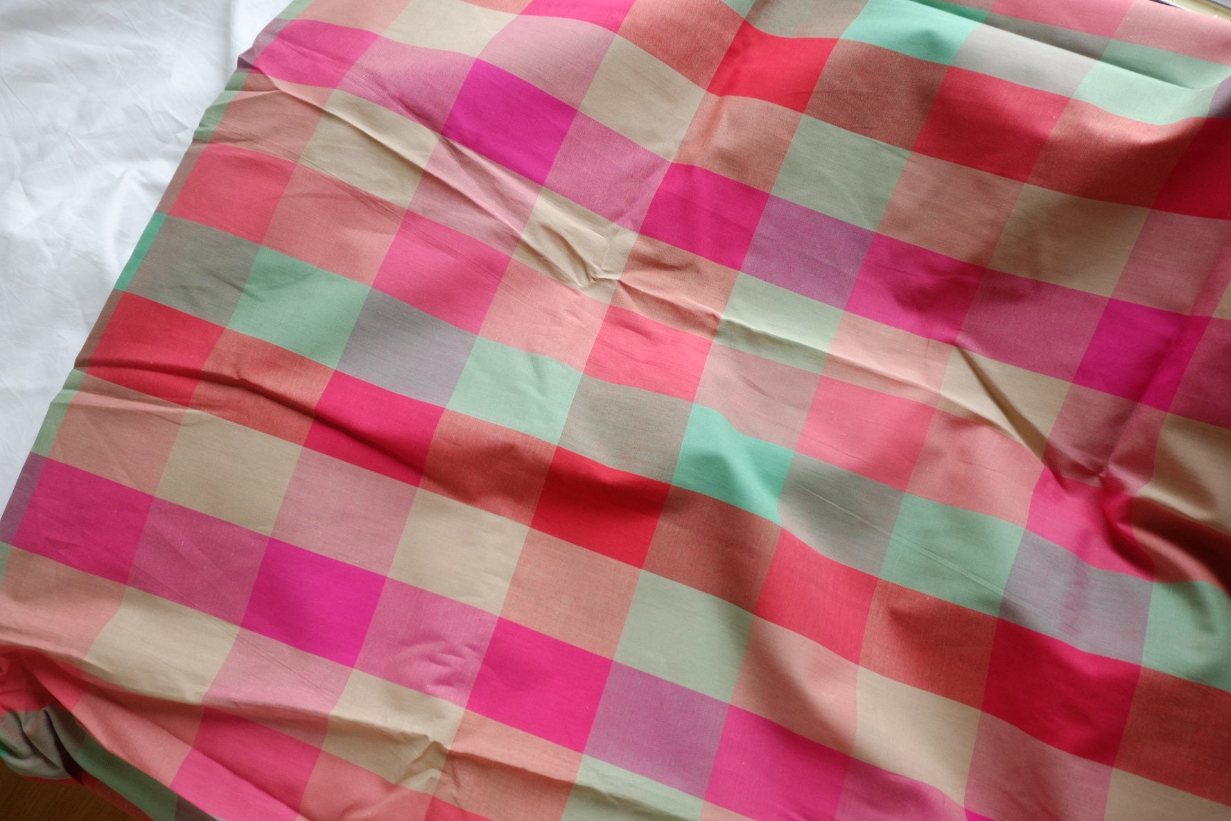 Candy Plaid Yarn-Dyed Cotton – 3.3 yd