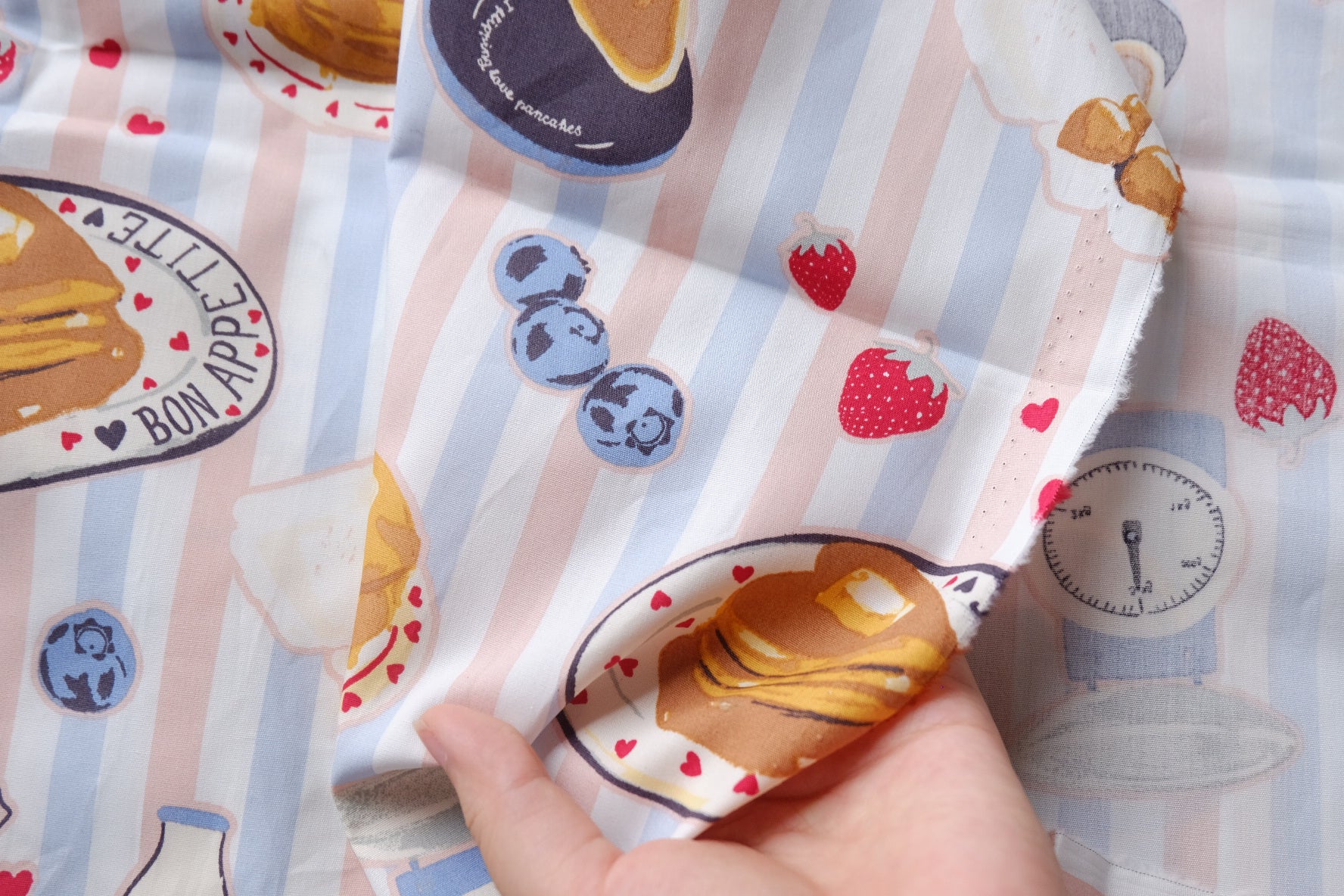 Breakfast Bakery Cotton Poplin – 2.2 yd