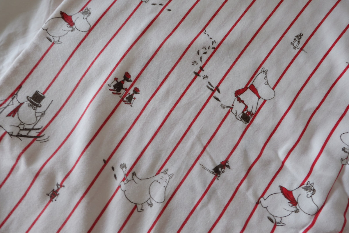 Moomin’s Little Adventures Soft Brushed Cotton Blend Twill – 2.19 yd