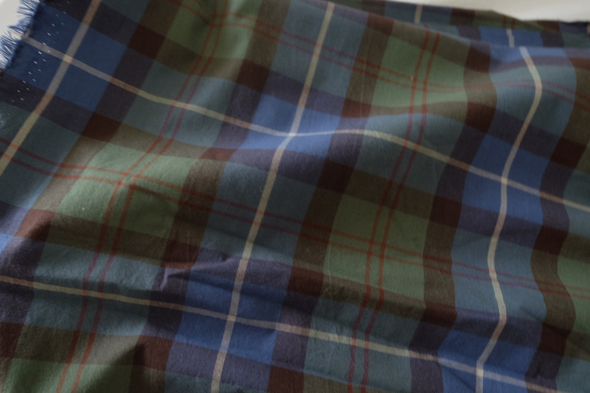 Washed Heritage Check Organic Cotton – 2.2 yd