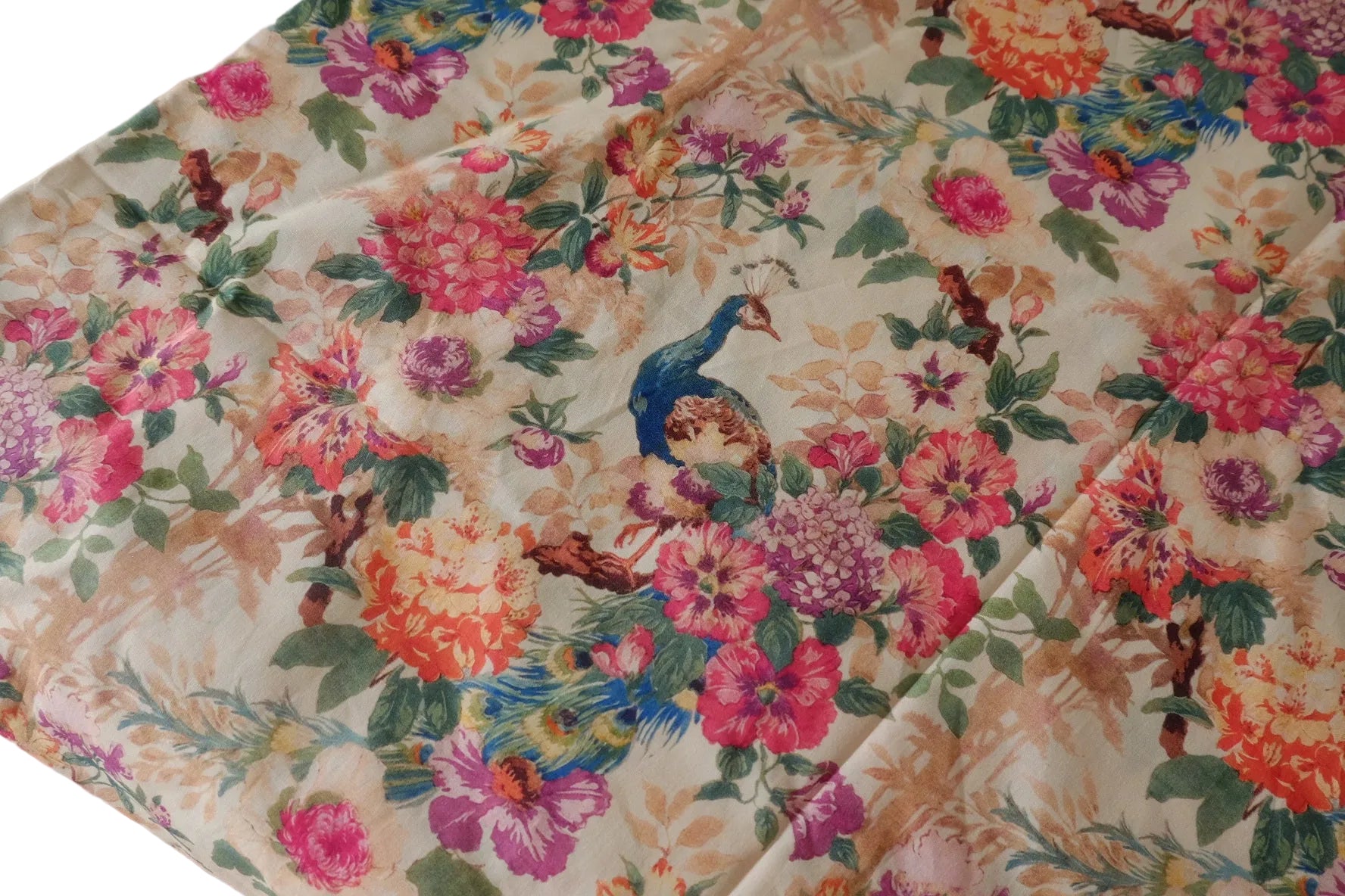 Peacock Garden Cotton – 2.7 yd