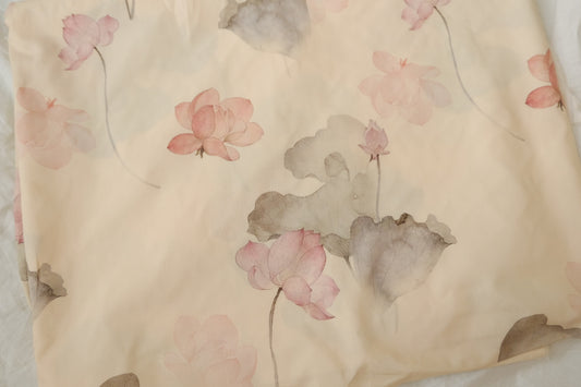 Soft Lotus Print 60s Cotton Poplin (3.3 Yards)