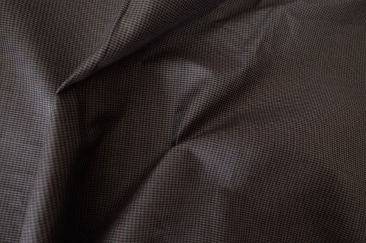 Classic Black Houndstooth Structured Cotton Fabric – 2.2 yd/1.6 yd