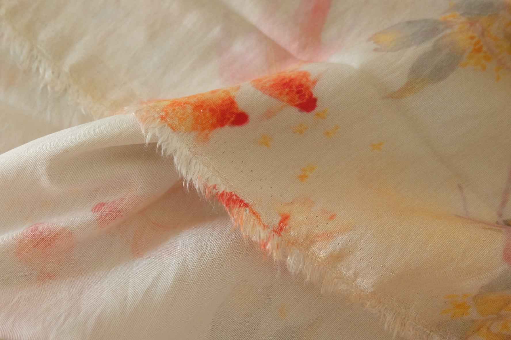 Soft Tencel Linen Floral Fabric – 3.3 yd
