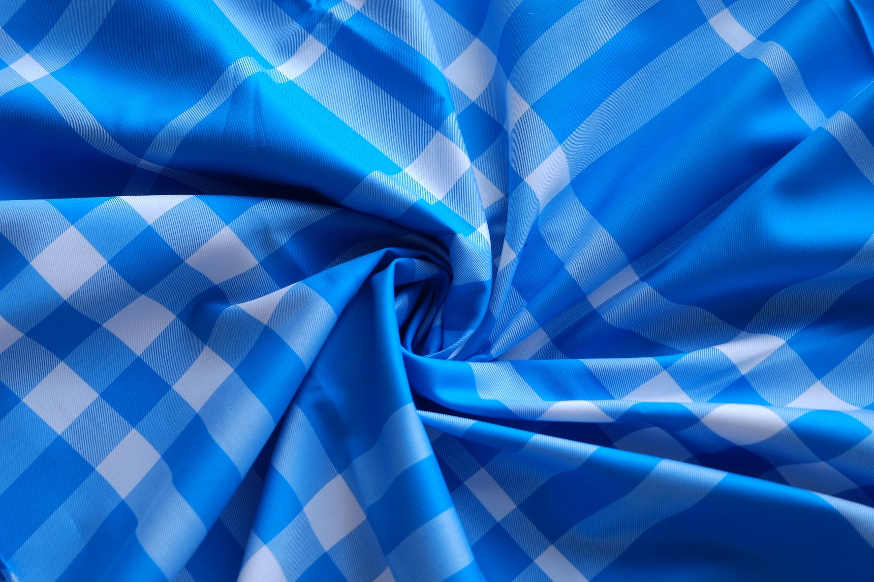 British Heritage Blue Check Cotton – 1.6 yd