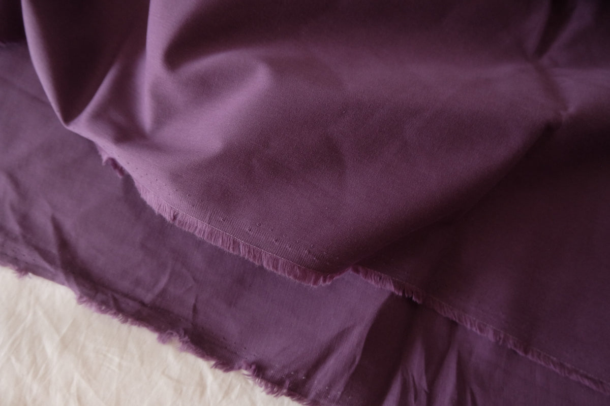 Dusty Violet Cotton Twill – 2.2 yd / 3.3 yd