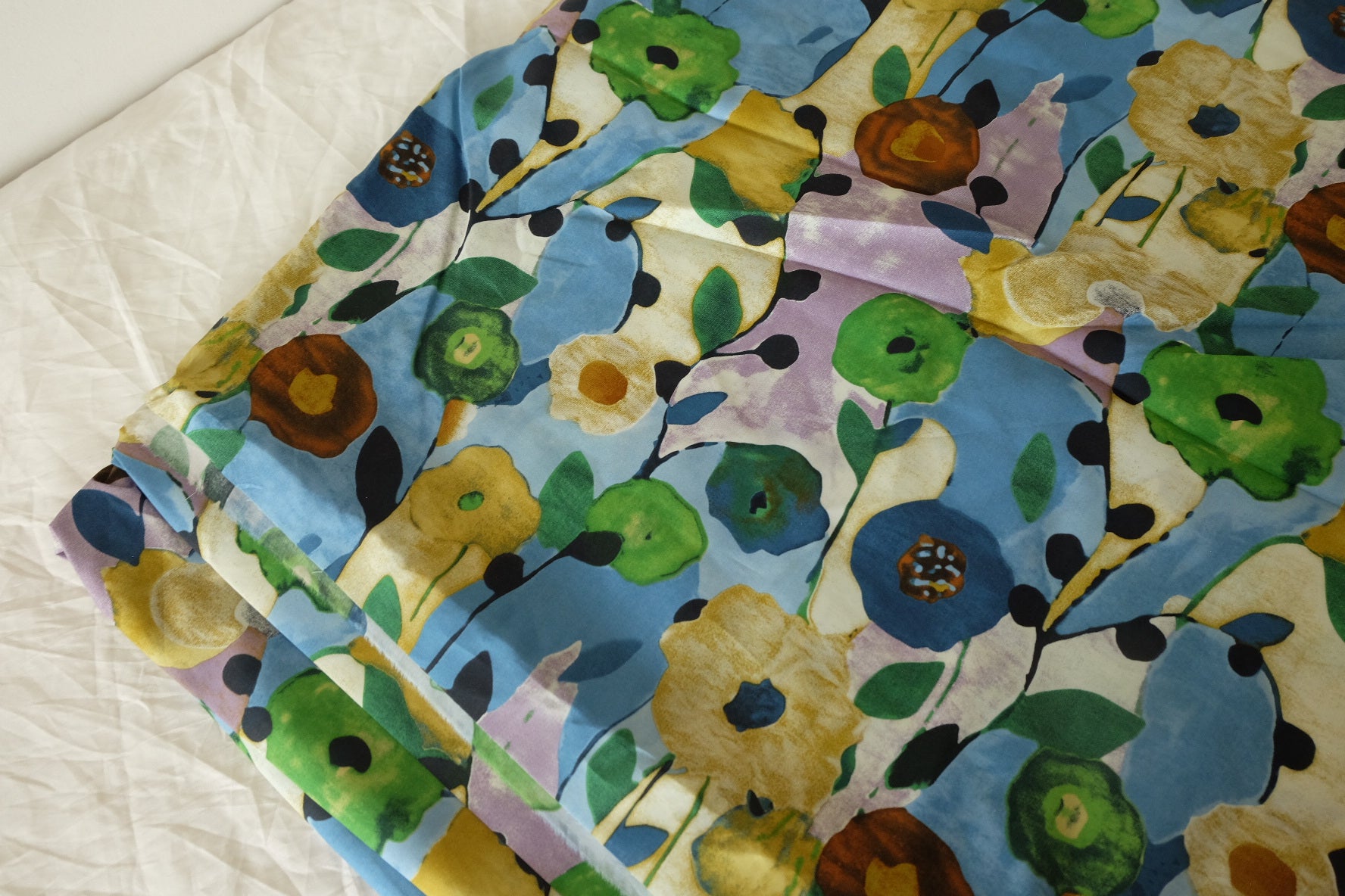 Watercolor Garden Cotton Lawn – 3.28 yd