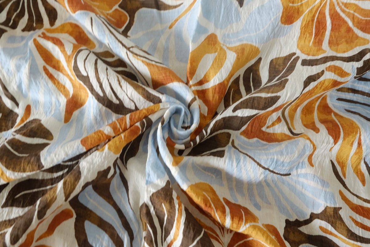 Border Print Tencel Cotton — 3.28 yd