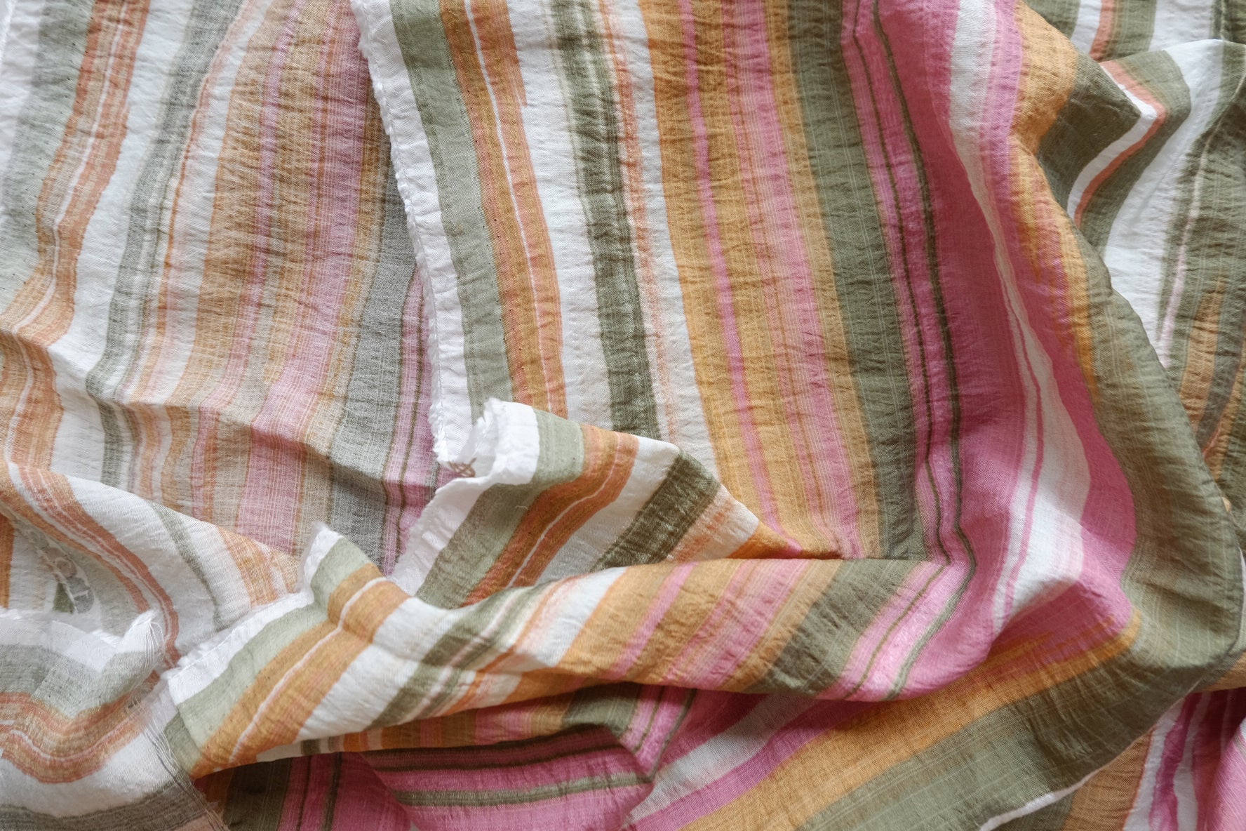 Soft Retro Stripe Tencel Cotton – 3.3 yd